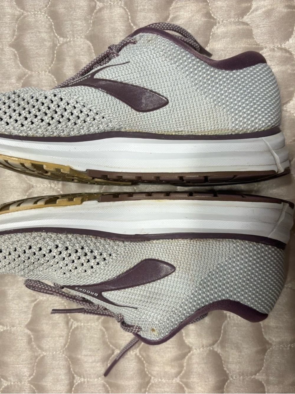 Brooks Revel 2 Running Shoes Women’s Size 8 Gray Purple - Picture 8 of 9